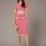 Pencil skirt with waistband