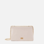 Large puffy bag with shoulder strap