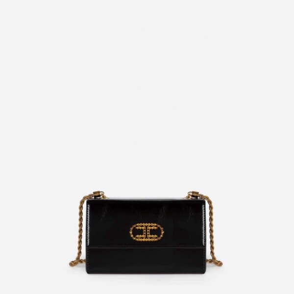 Deep Night rigid shoulder bag
