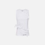 Jersey tank top with bows