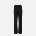 Lightweight cool wool trousers with darts