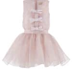 ABITO IN ORGANZA CON FIOCCHI SUL DA