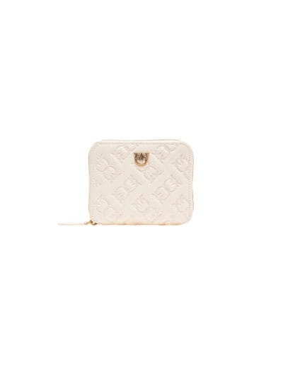 TAYLOR ZIP AROUND VITELLO SETA LOGO