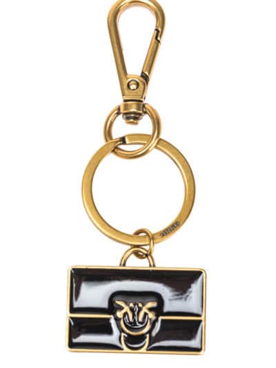 LOVE ONE KEYCHAIN METALLO + SMALTO