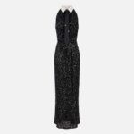 Red Carpet sequin dress with tie
