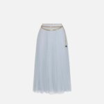 Tulle skirt with jewel belt