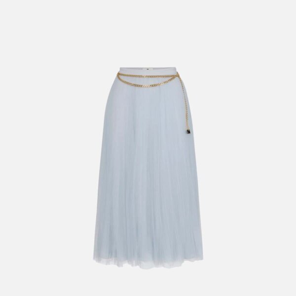 Tulle skirt with jewel belt