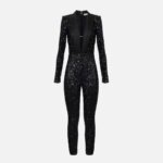 Red Carpet full sequin jumpsuit