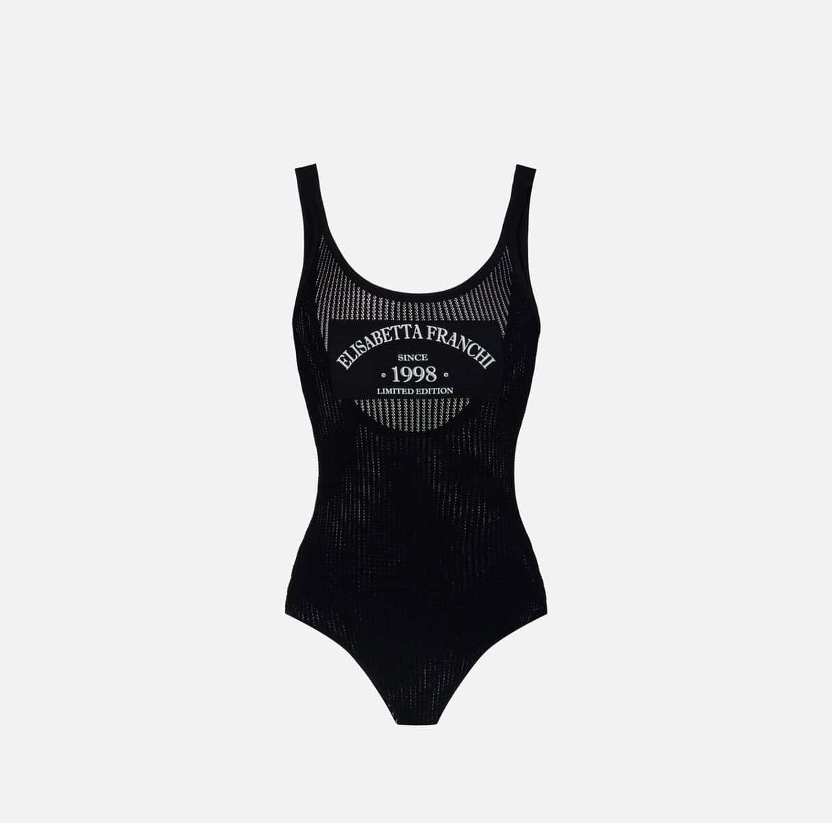 BK81Q61E2_110_1_D Knit bodysuit with printed logo - Image 1