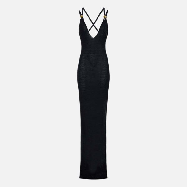 Dress in knit fabric