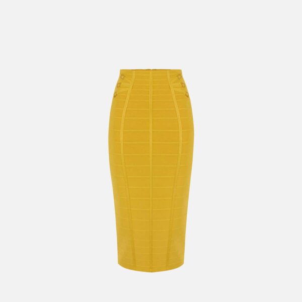 Skirt in 3D knit fabric