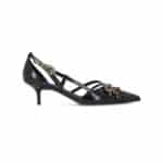 GLORIA 16 - DECOLLETE ABRASIVATED BLACK