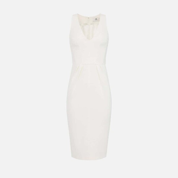 Dress in lightweight crêpe fabric