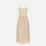 Dress in floral lace