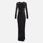 Red Carpet dress with embroideries
