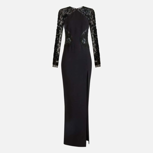 Red Carpet dress with embroideries
