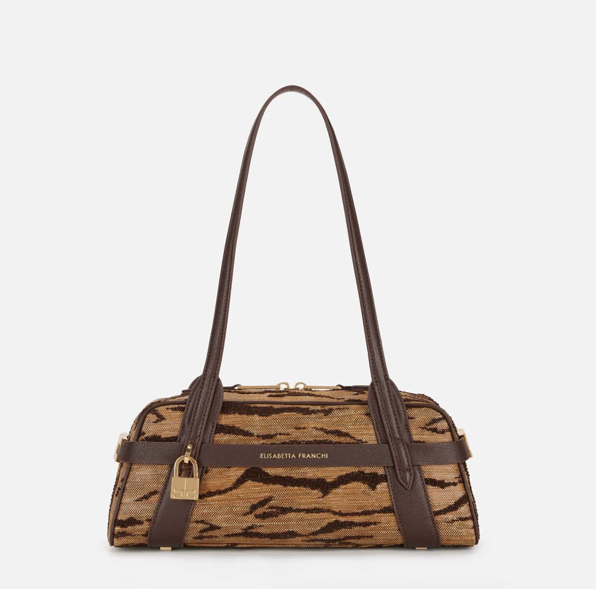 BS11A62E2_470_1_D Bowling bag with tiger print - Image 1