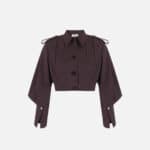 Technical cotton jacket