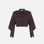 Technical cotton jacket
