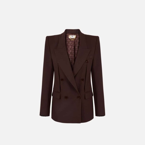 Jacket in lightweight crêpe
