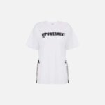 Jersey T-shirt with drawstring