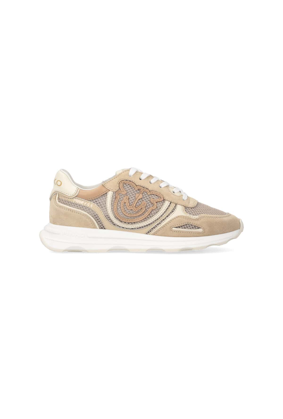 SS0175P084I35 ZOE 18B - SNEAKER COW SUEDE/MESH/PATENT CORDA - Image 1