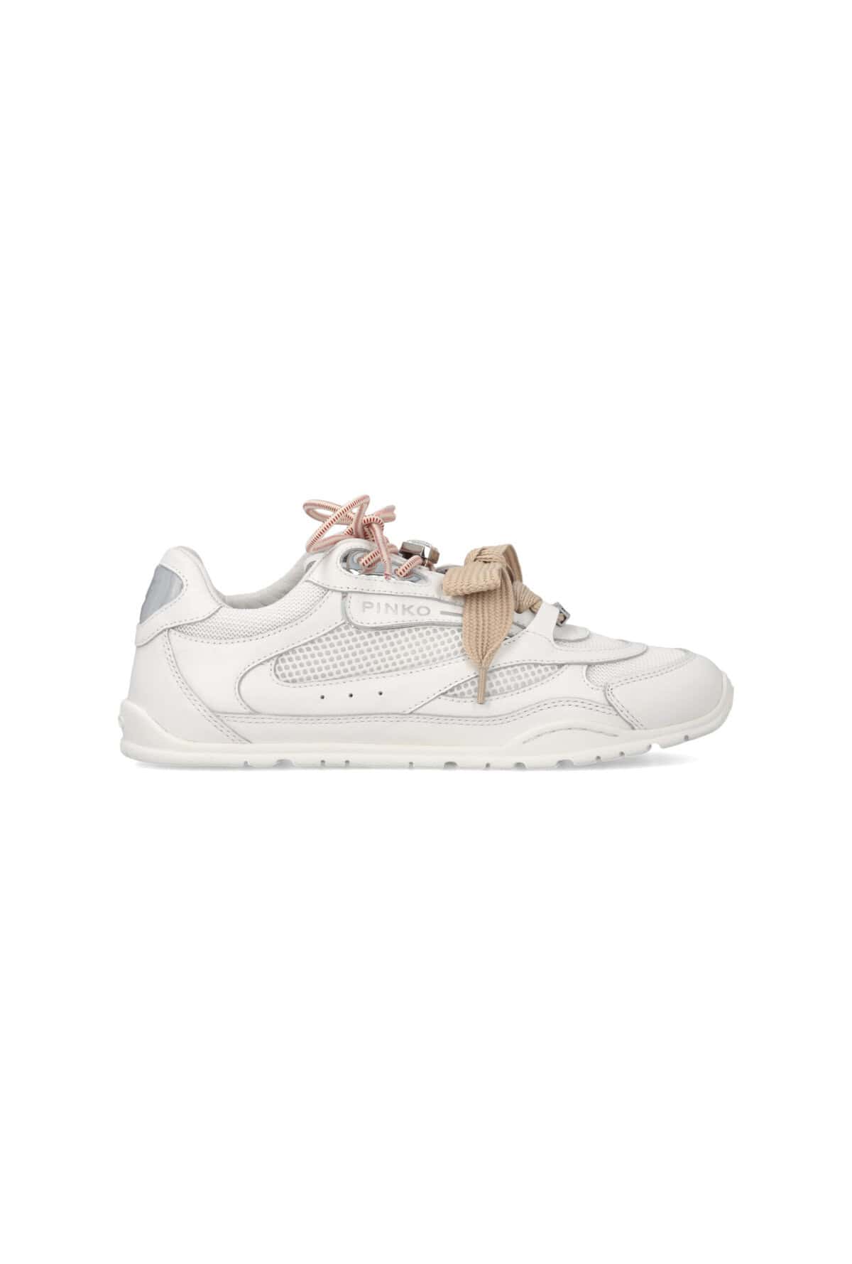 SS0185P132Z1B YULIA 01 - SNEAKER CALF LEATHER/MESH WHITE - Image 1