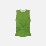 Jersey top with jewel detail
