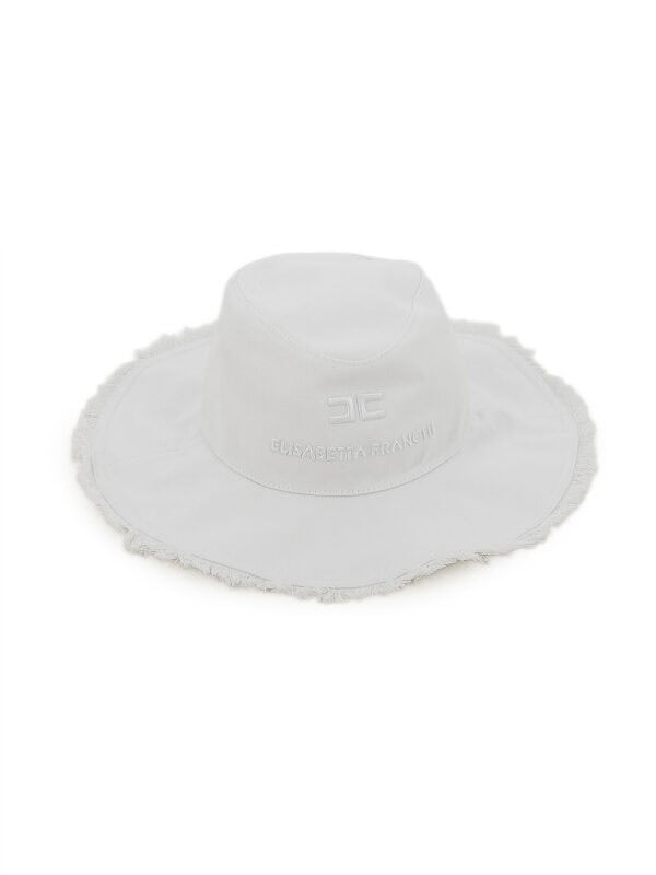 CAPPELLO IN COTONE CON COULISSE E R