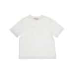 T-SHIRT M/C CON RICAMO LOGO SPESSOR