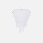 Jersey T-shirt with knot