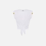 Jersey T-shirt with knot