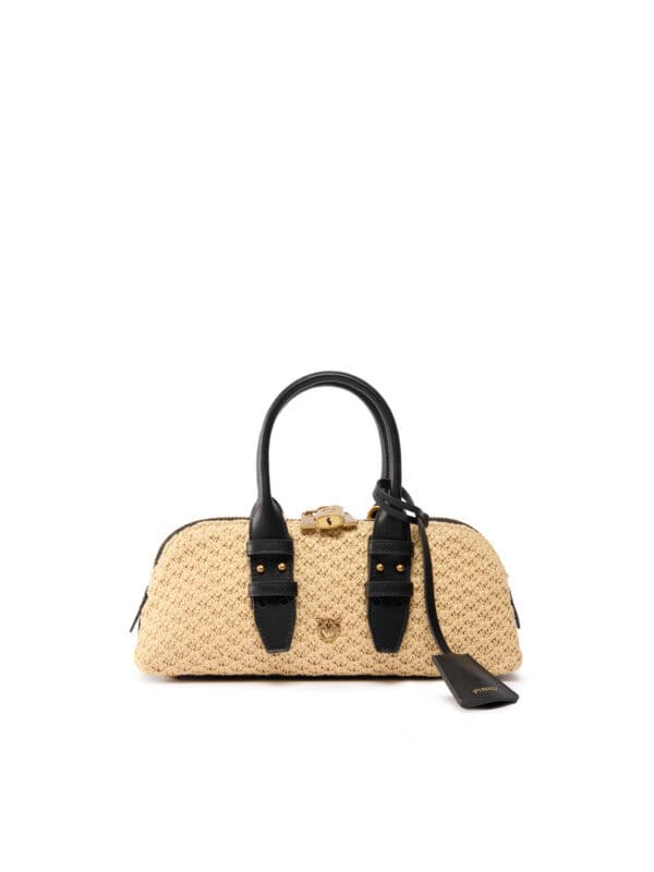BOWLING BAG HORIZONTAL RAFIA +