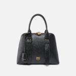 BOWLING BAG MEDIUM VITELLO MOR