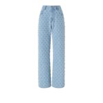 WANDA WIDE LEG DIAMOND RIPPED JEWEL
