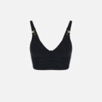 Top in 3D knit fabric