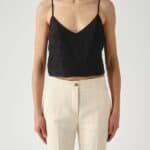ALPAGO TOP JACQUARD FLUIDO