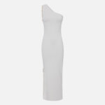 Red Carpet knit dress with zip