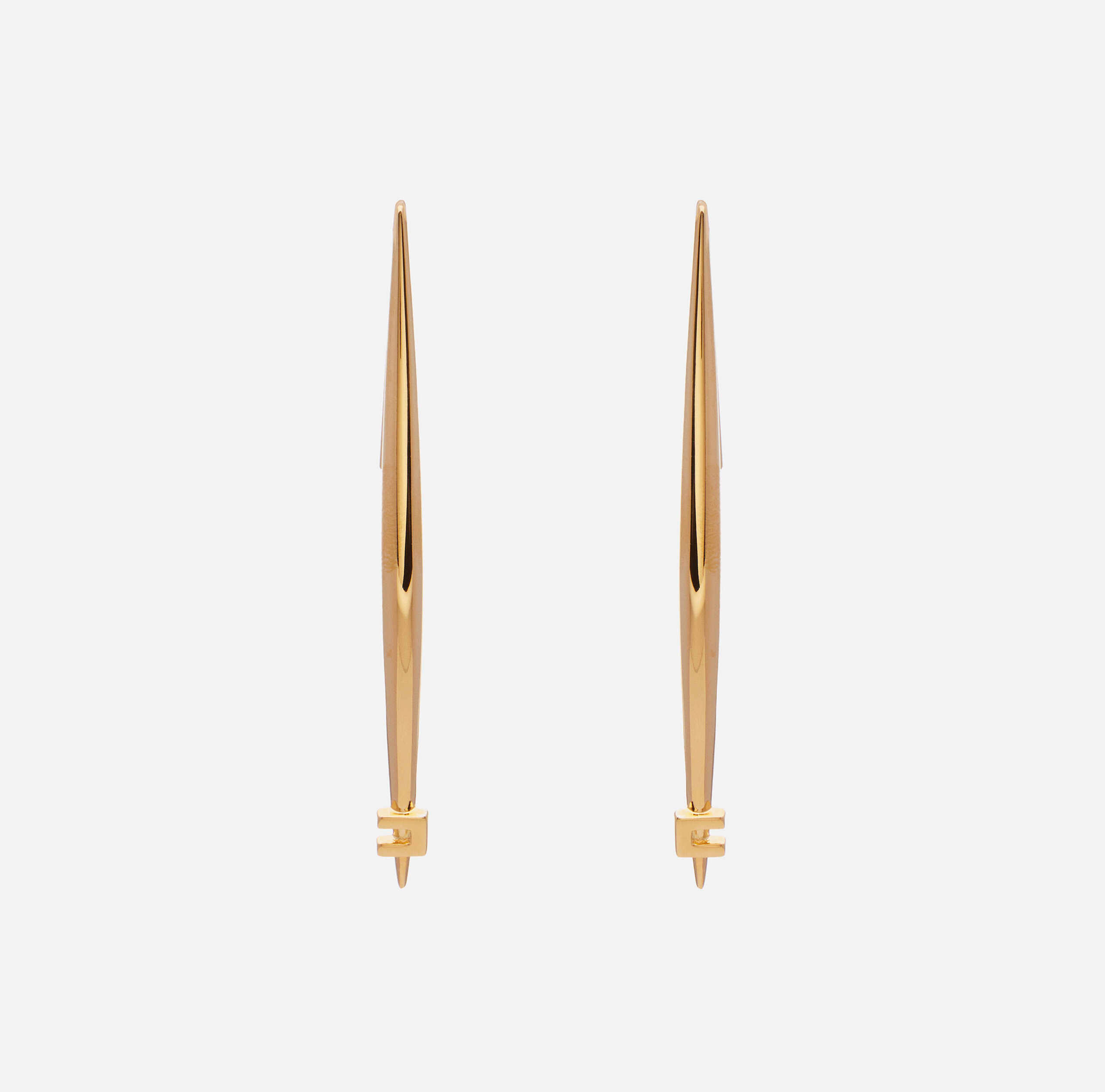Earrings with logo