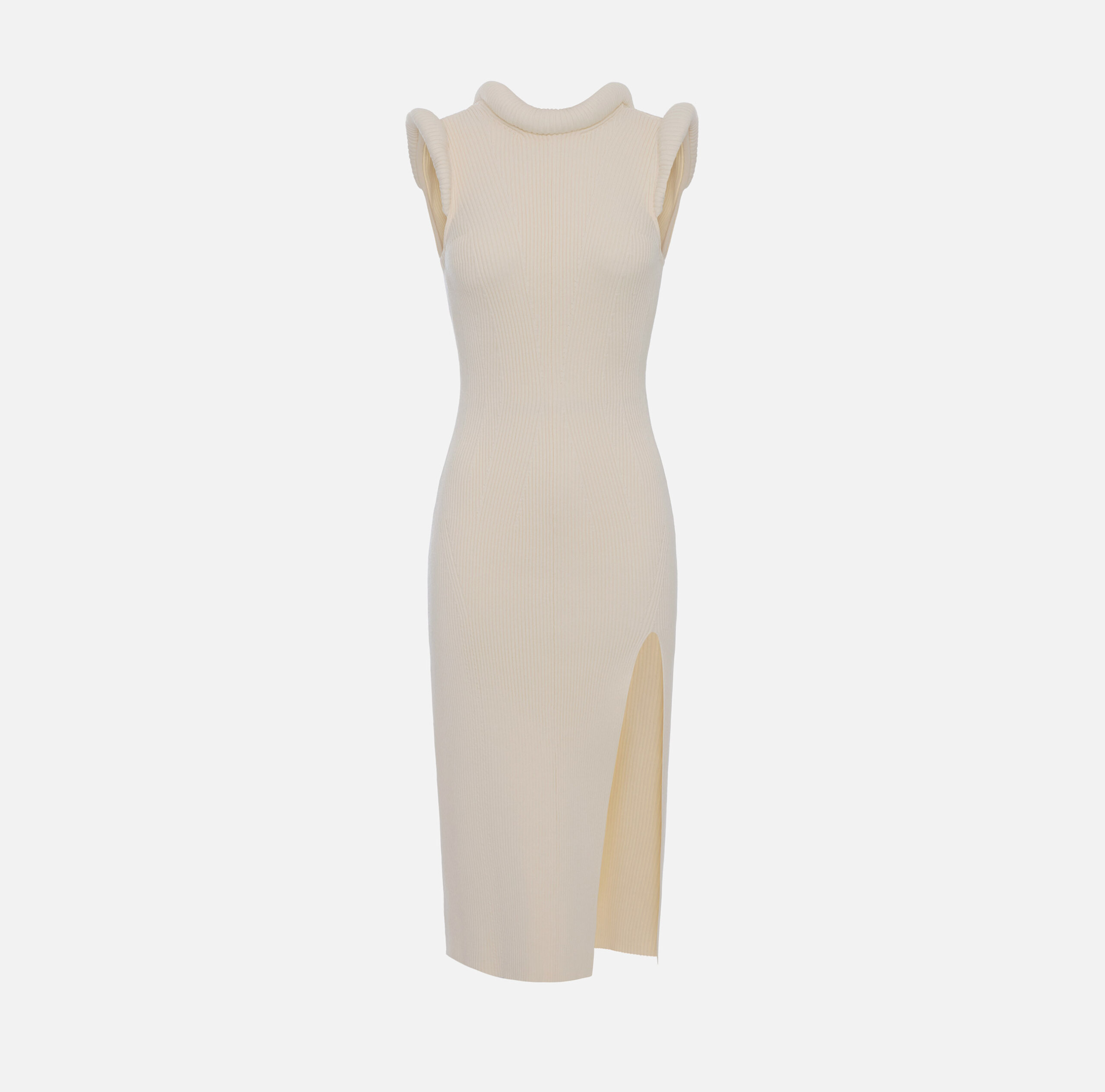 AM14S66E2_193_1 Knit dress with 3D details - Image 1