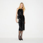 Leather dress