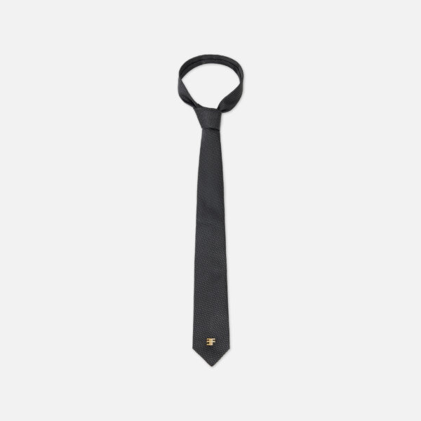 Silk jacquard tie