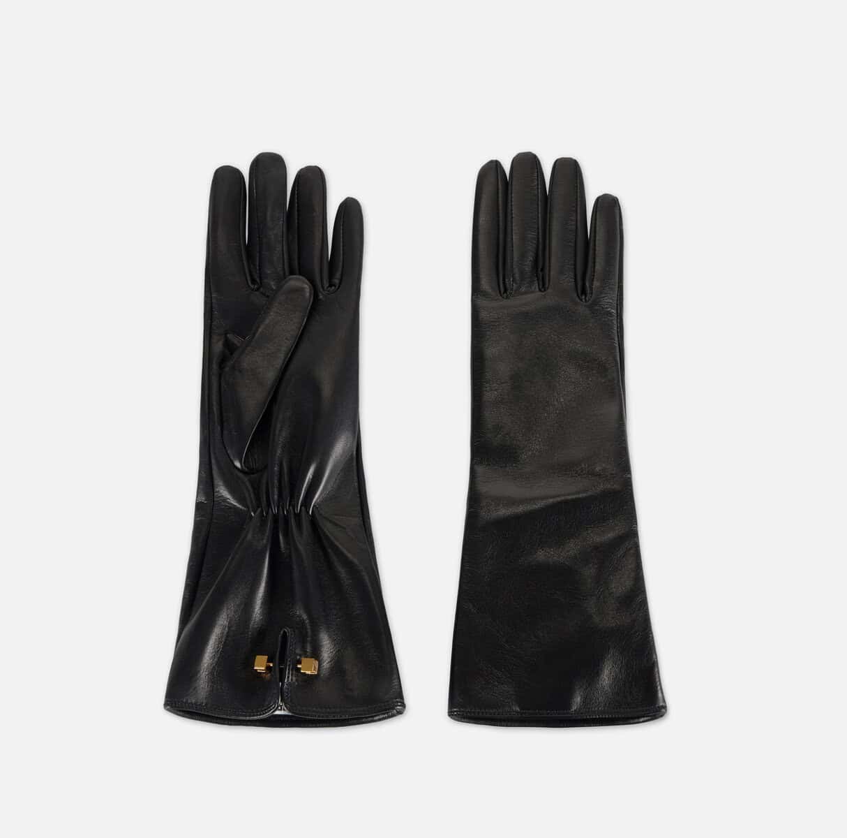 GU16R67E2_110_1_D Gloves in nappa leather with piercing - Image 1
