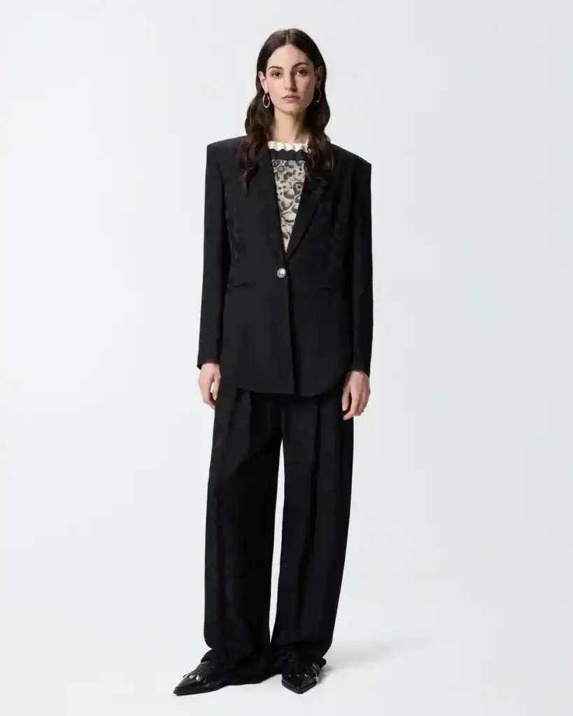 CASTELNOVO GIACCA JACQUARD FLU