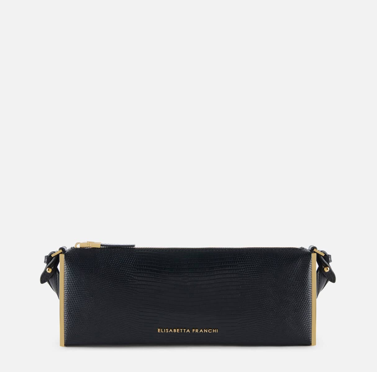 BS15A66E2_110_1_D Over-the-shoulder bag with lizard print - Image 1