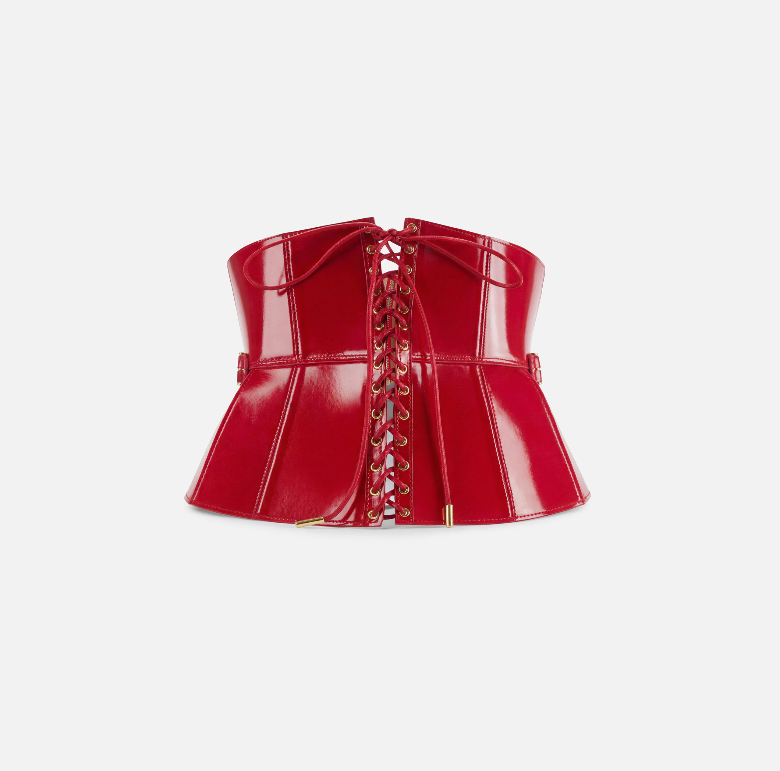 CT51S67E2_CG5_1_D Bustier-style leather belt - Image 1