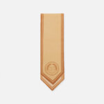Rectangular silk foulard scarf