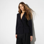 Jacket in lightweight cr?pe