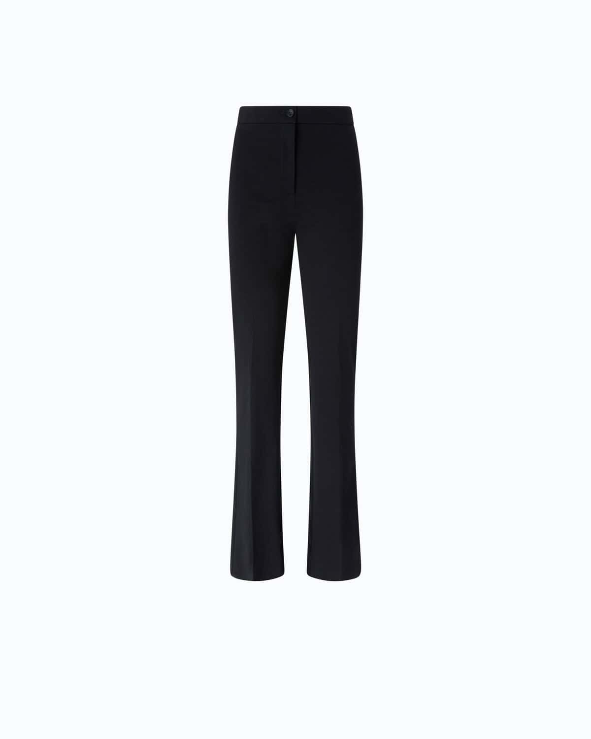 STILLECOM-100054A3NV-Z99 Hulka pantalone punto stoffa con bottone esterno - Image 1