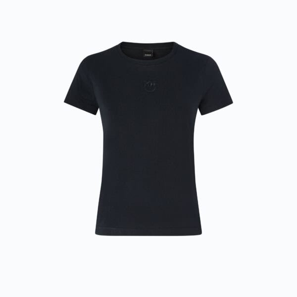 Bussolotto t-shirt jersey logo birds effetto ricamo